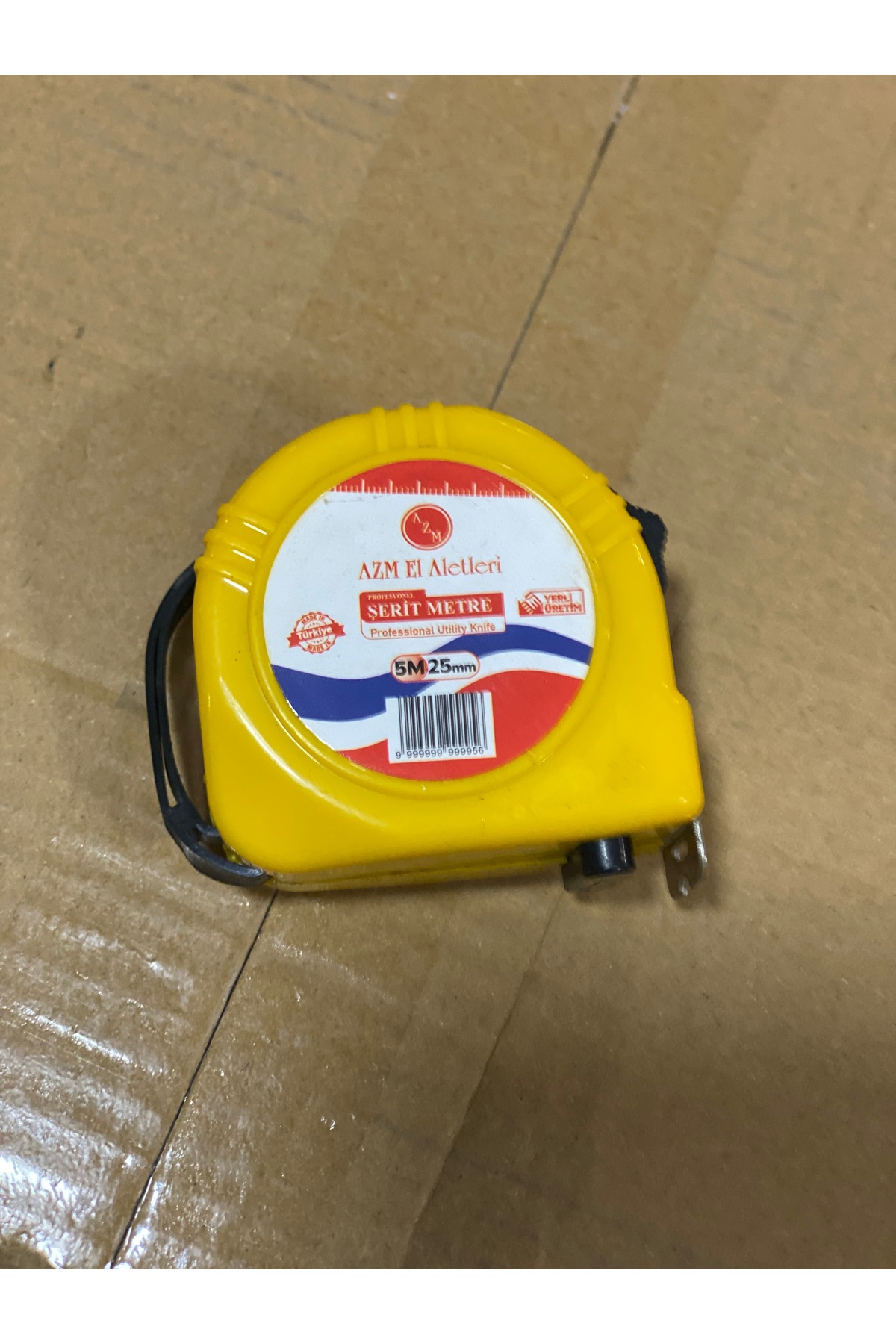 AZM El Aletleri 5 Metre – 25 mm Profesyonel Şerit Metre - Görsel 2